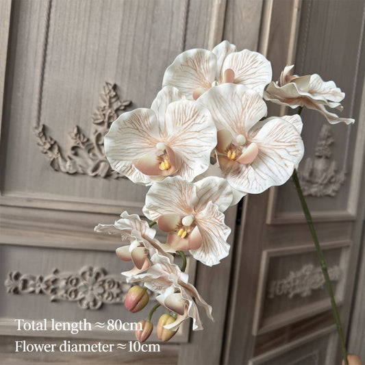 7-head orchid bouquet flower stem detail for artificial flower color guide