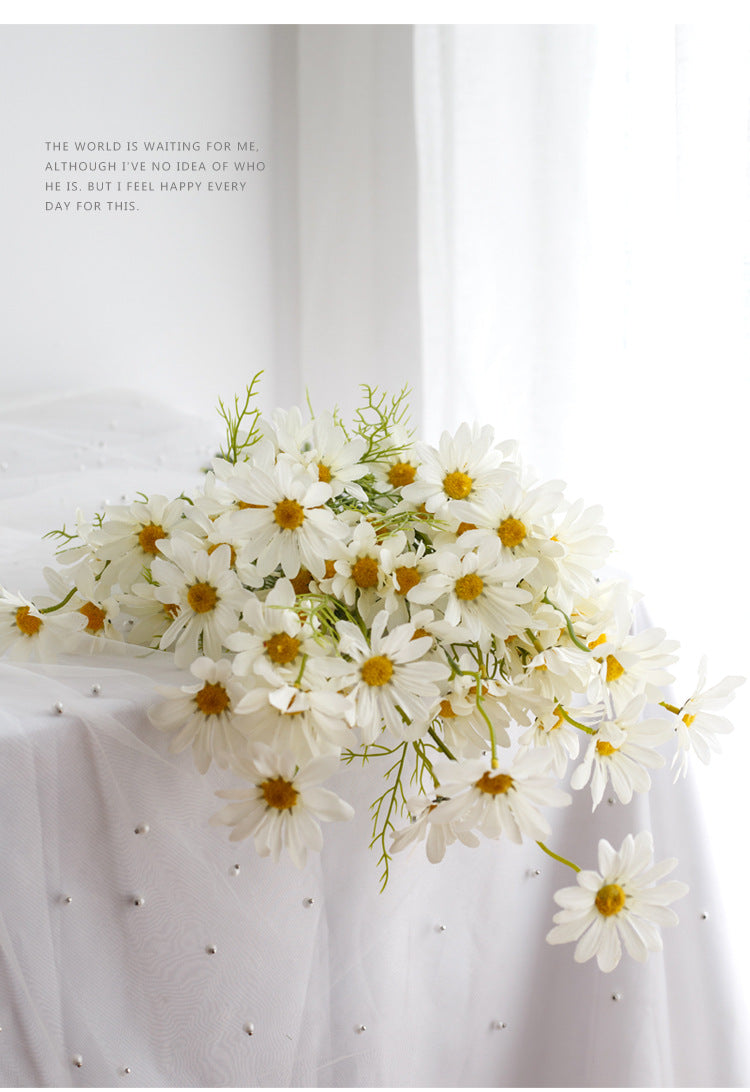 Seasonal artificial flower decor with sunflowers wreaths wheat and fall accents