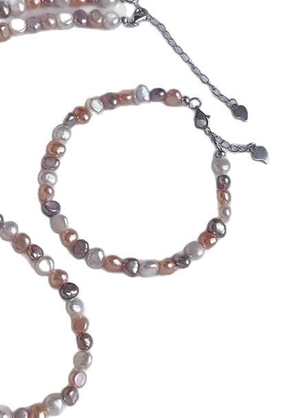 Baroque freshwater pearl bracelet