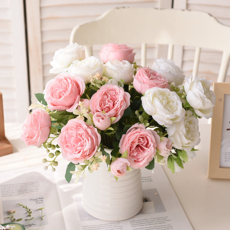 Silk Persian rose bouquet product image 15