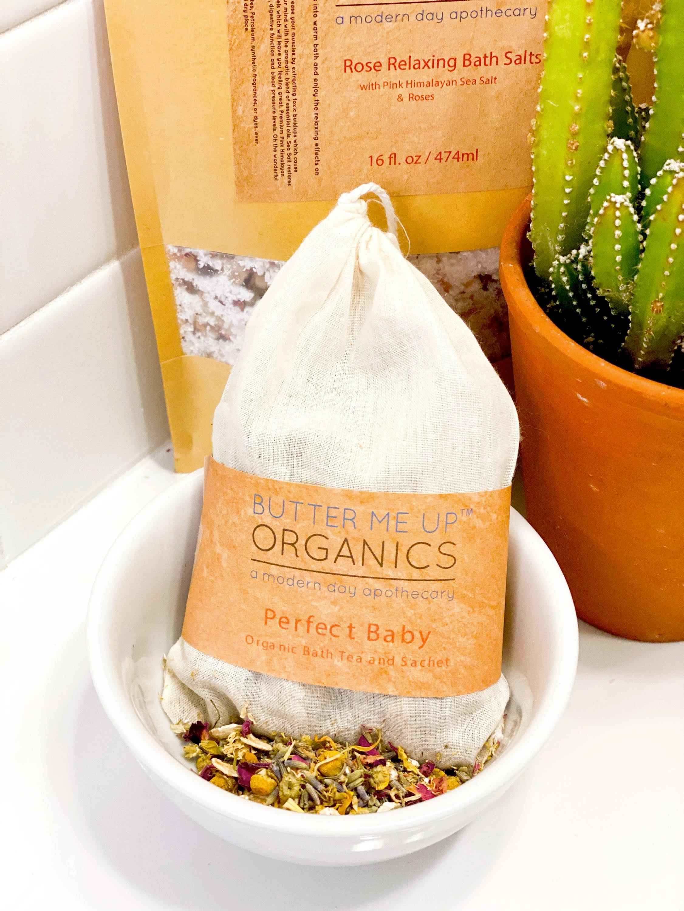 Perfect Baby Bath Tea Sachet - Organic Bath Tea for Gentle Skin Care