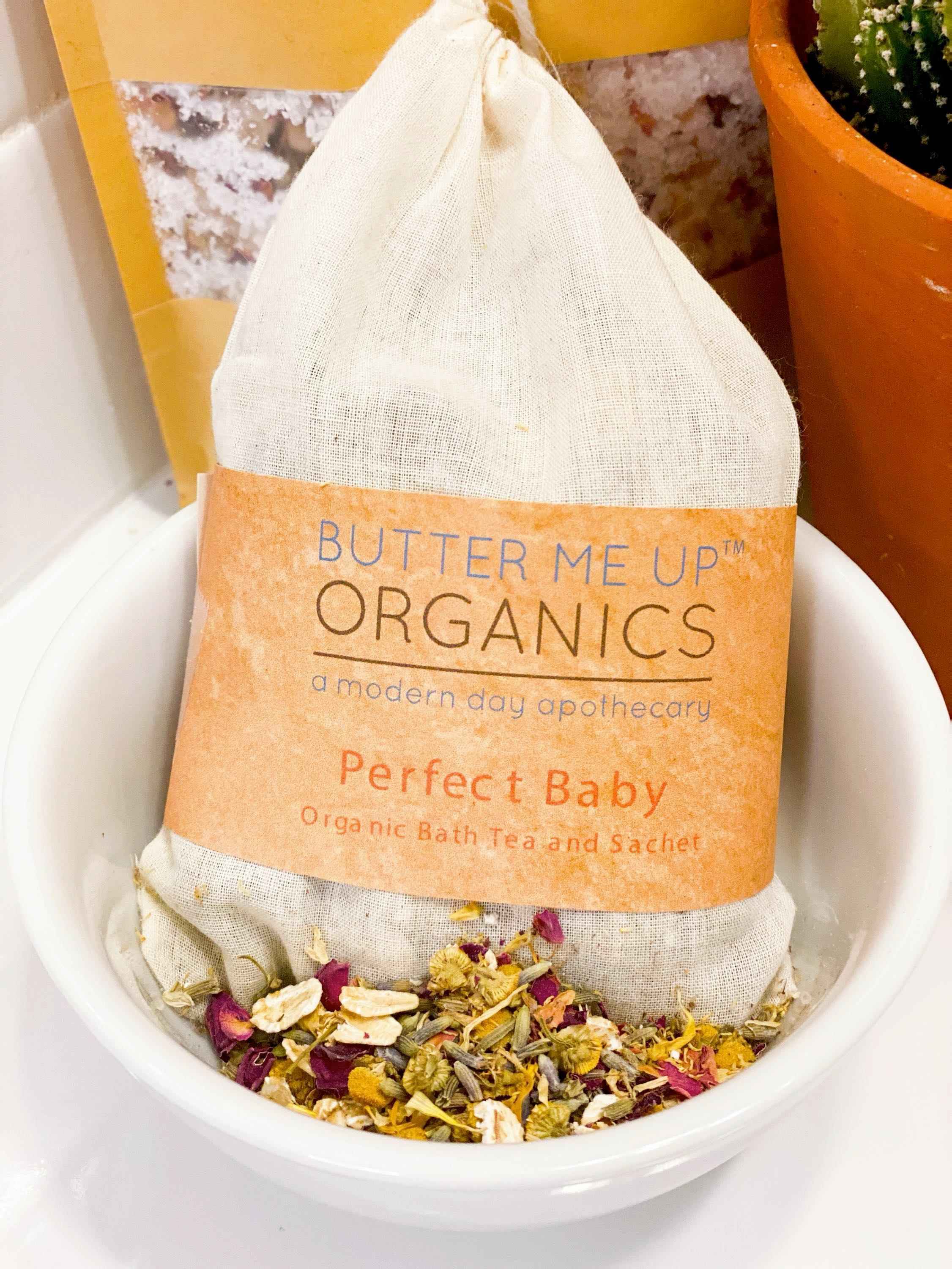 Perfect Baby Bath Tea Sachet - Organic Bath Tea for Gentle Skin Care