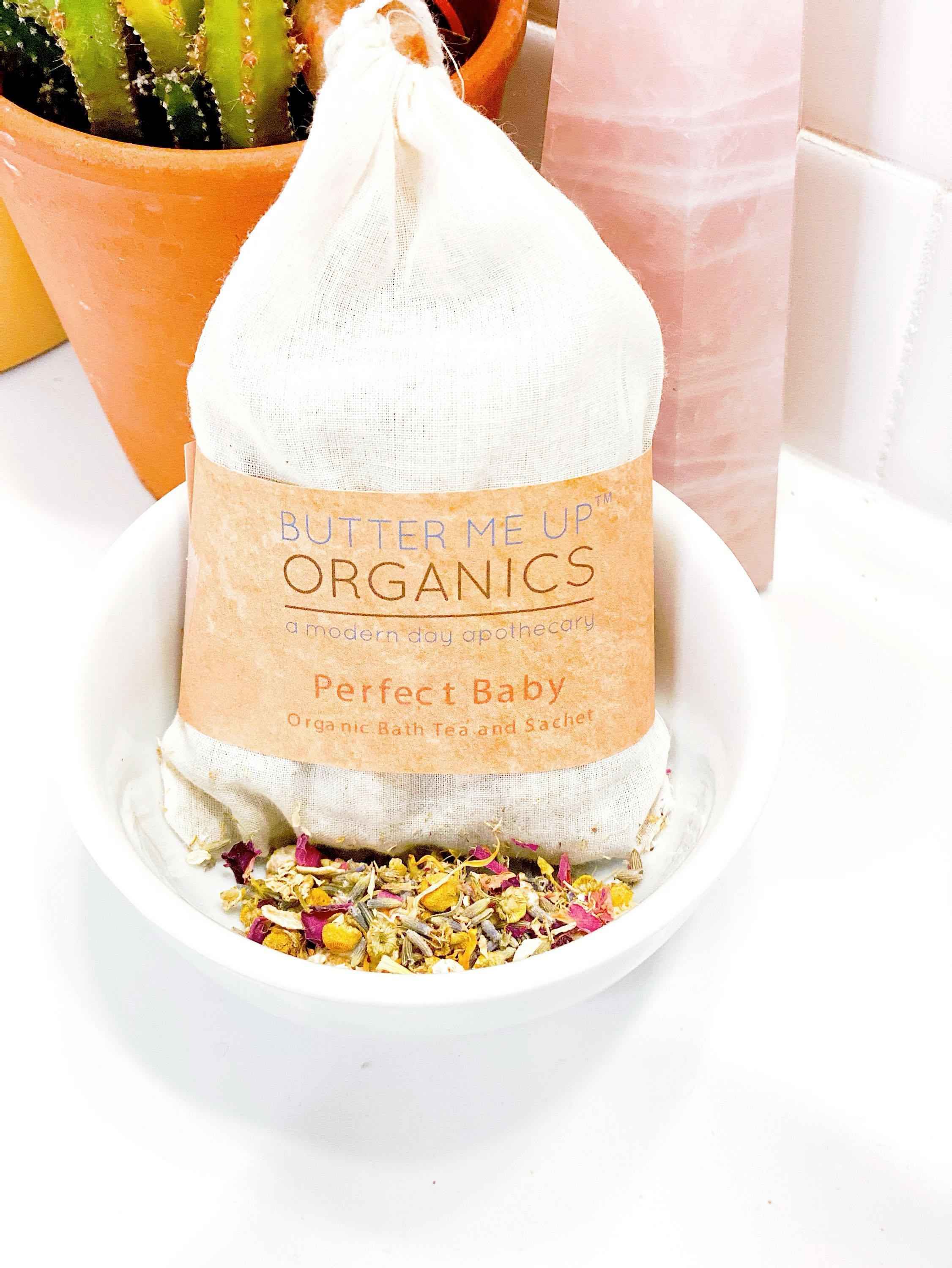 Perfect Baby Bath Tea Sachet - Organic Bath Tea for Gentle Skin Care