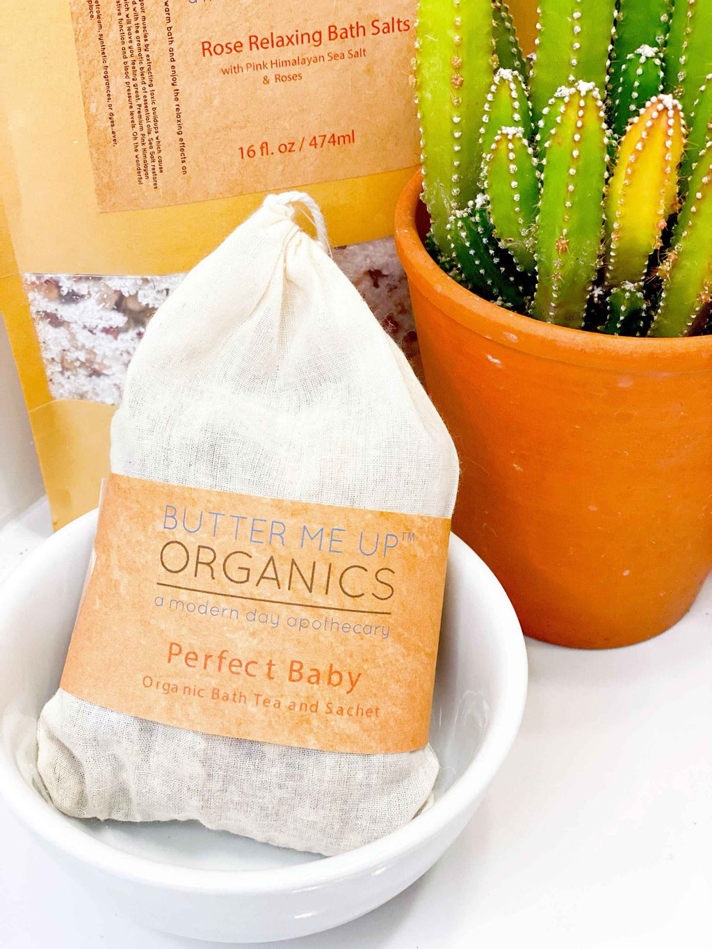 Perfect Baby Bath Tea Sachet - Organic Bath Tea for Gentle Skin Care