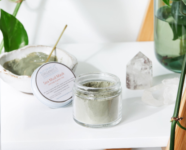 Sea Mud Mask with French Green Clay and Kaolin Clay for Nourished Skin