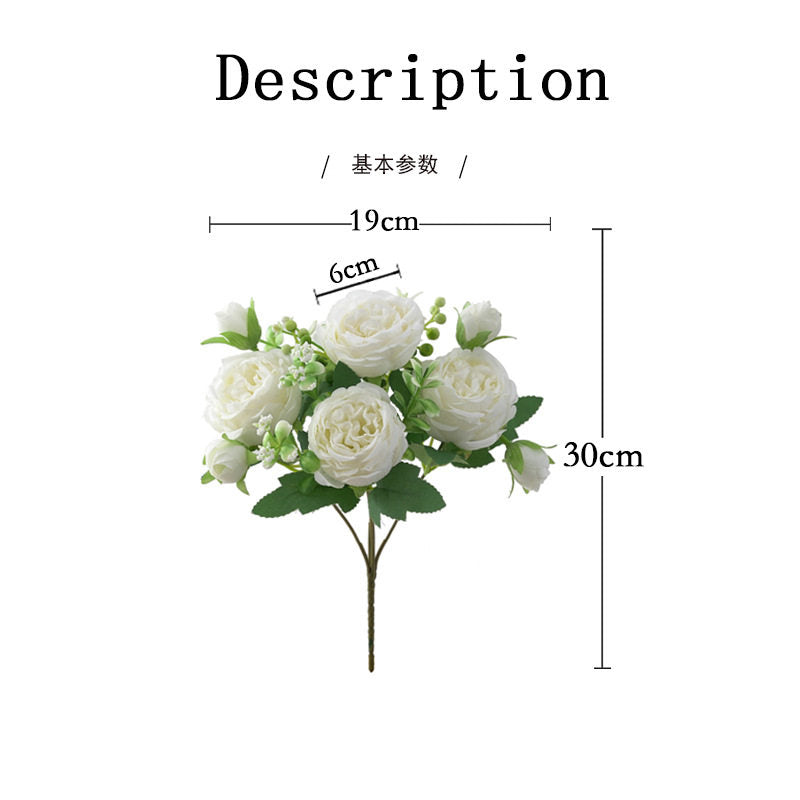 Silk Persian rose bouquet product image 10