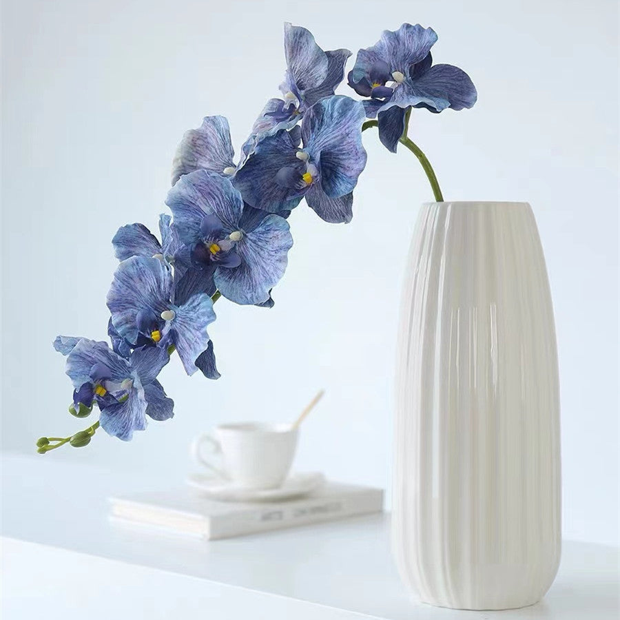 Artificial Phalaenopsis orchid stem with 3D printed flower detail