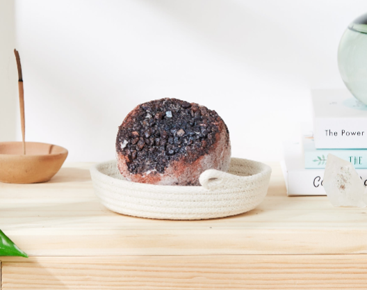 Organic Geode Bath Bombs - Luxe Organic Bath Fizzies for Relaxation