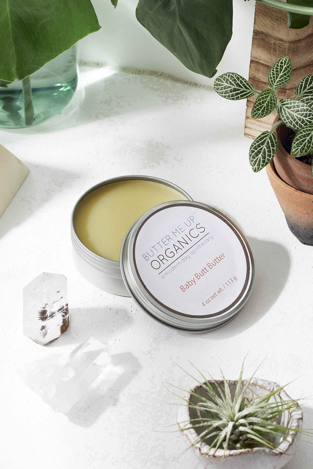 Organic Diaper Cream - Baby Butt Butter for Cloth Diapers Safe