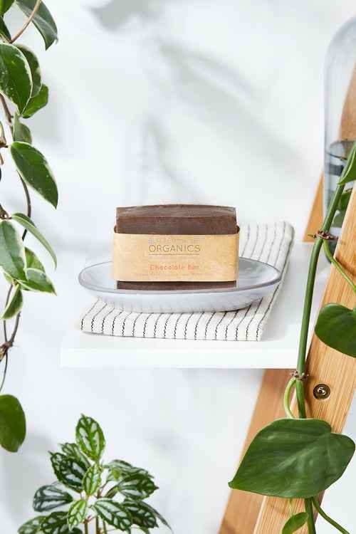 Organic Shampoo Bar - Nourishing Organic Chocolate Soap for Healthy Hair
