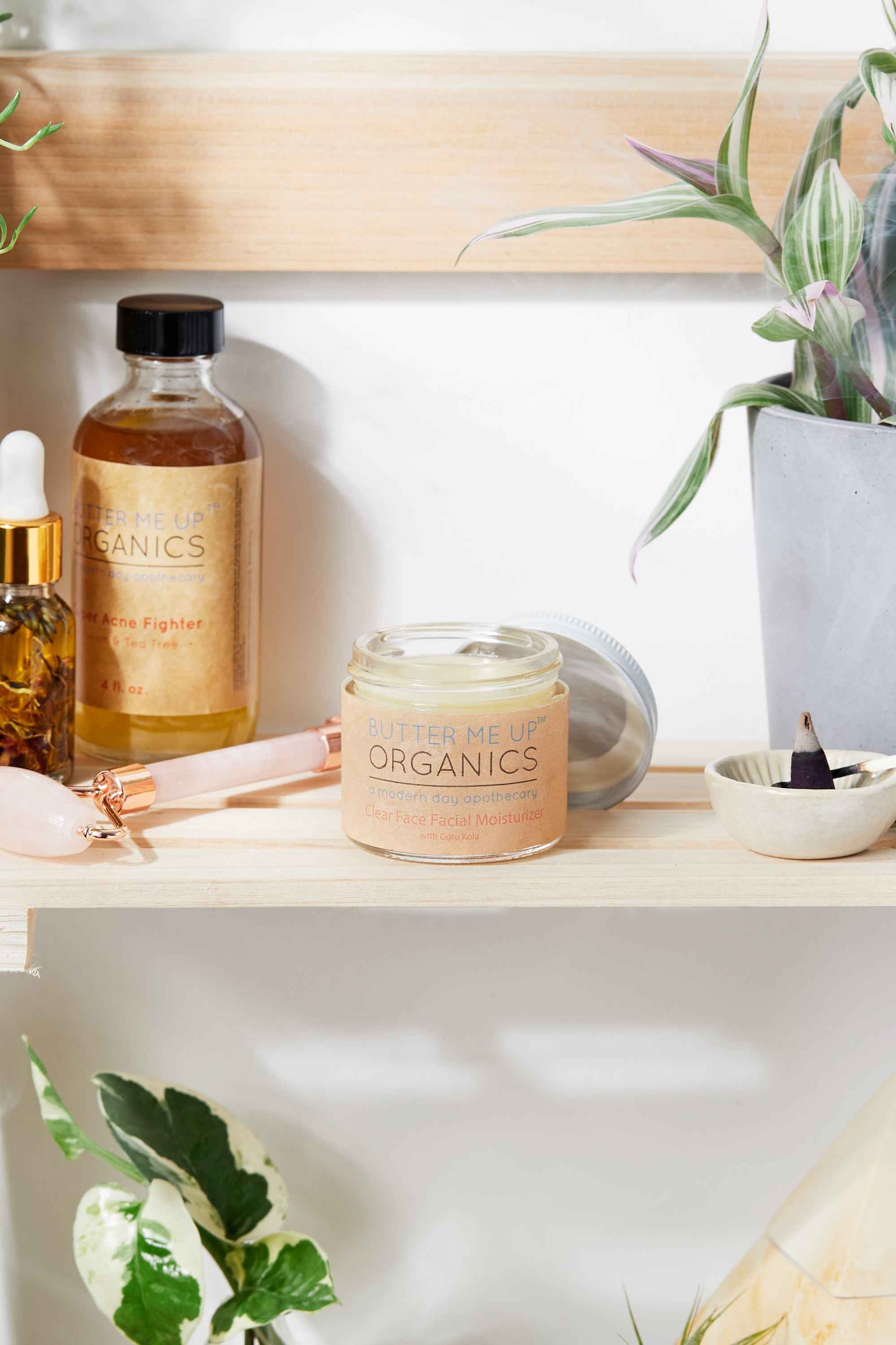 Clear Face Moisturizer - Organic Facial Cream for Radiant Skin