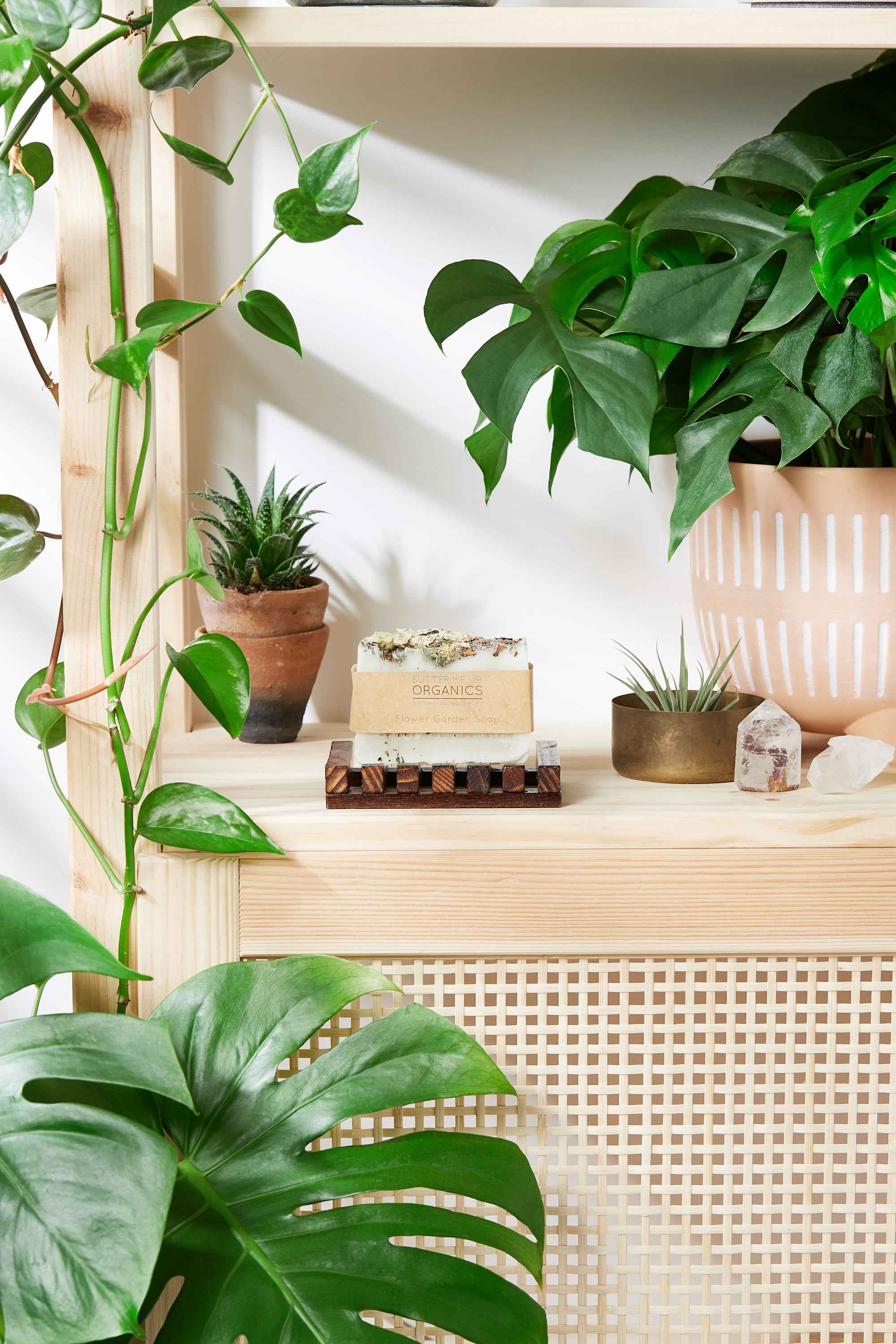 Flower Garden Organic Soap - Vegan Handmade Cold Process Soap