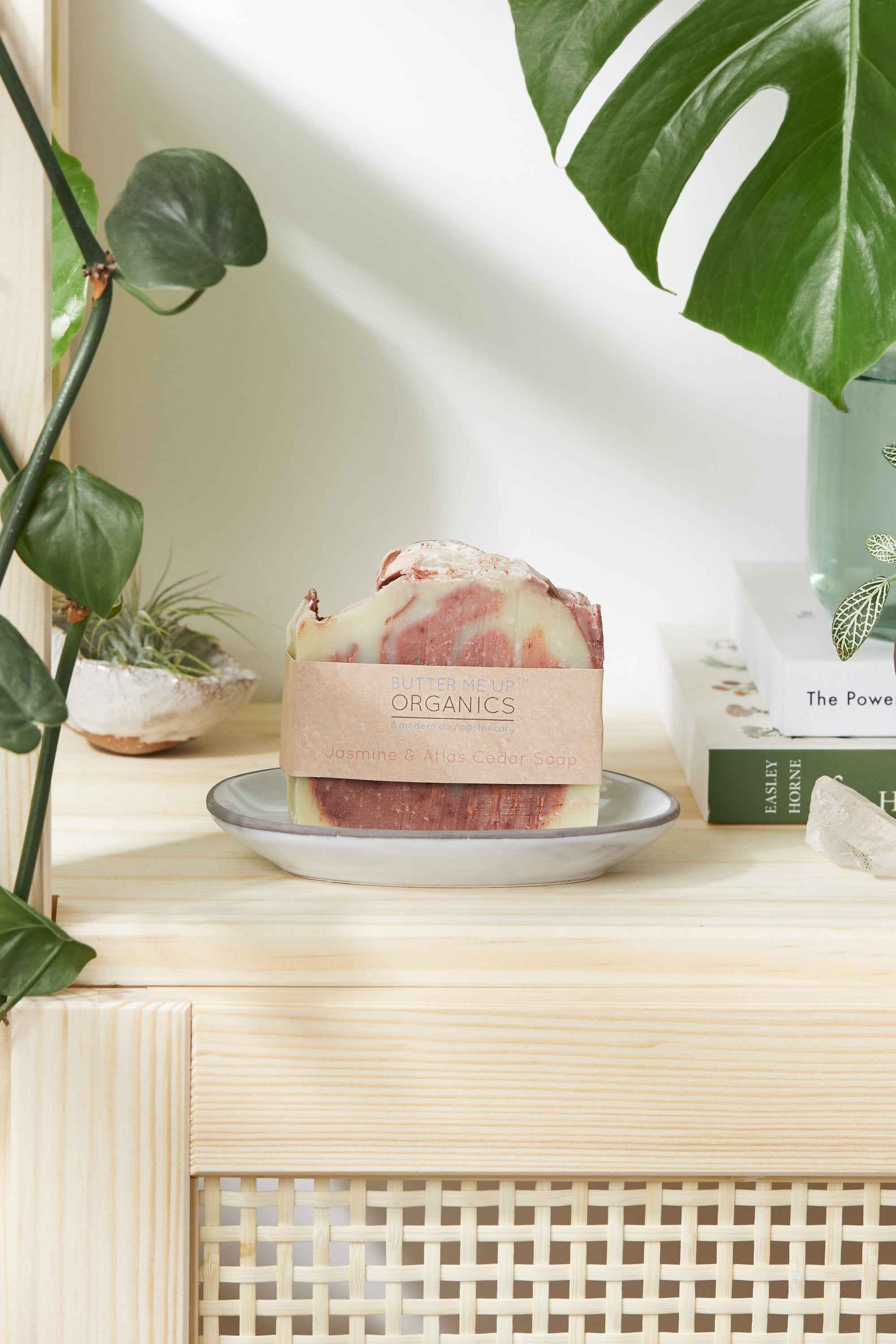 Jasmine Cedar Pine Soap with Organic Essential Oils