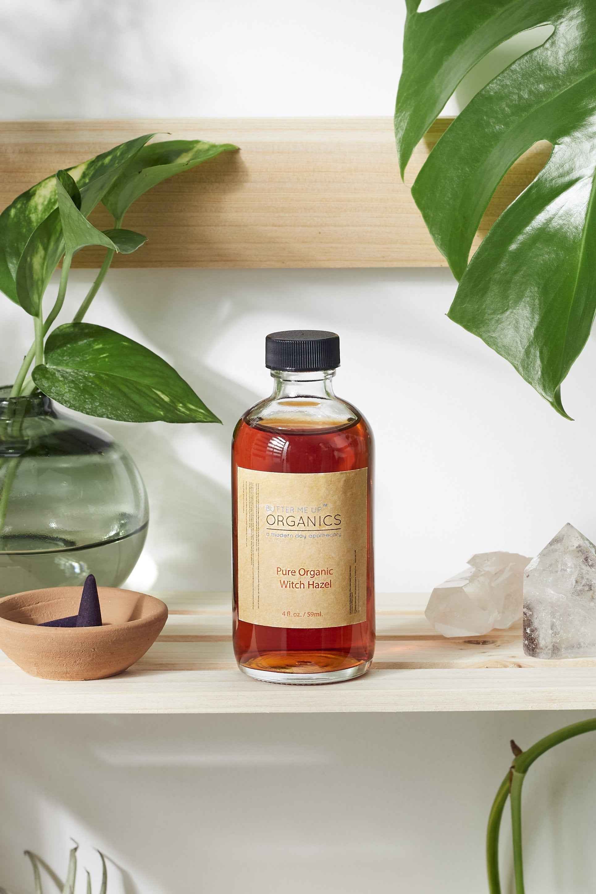 Organic Witch Hazel Toner for Blemishes and Acne Relief