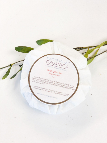 Organic SLS-Free Shampoo Bar for Natural Clean Beauty