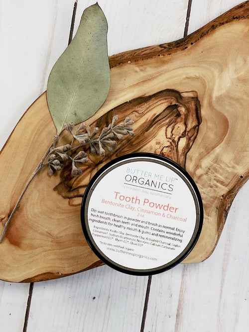 Organic Tooth Powder - Natural Toothpaste for Healthier Teeth