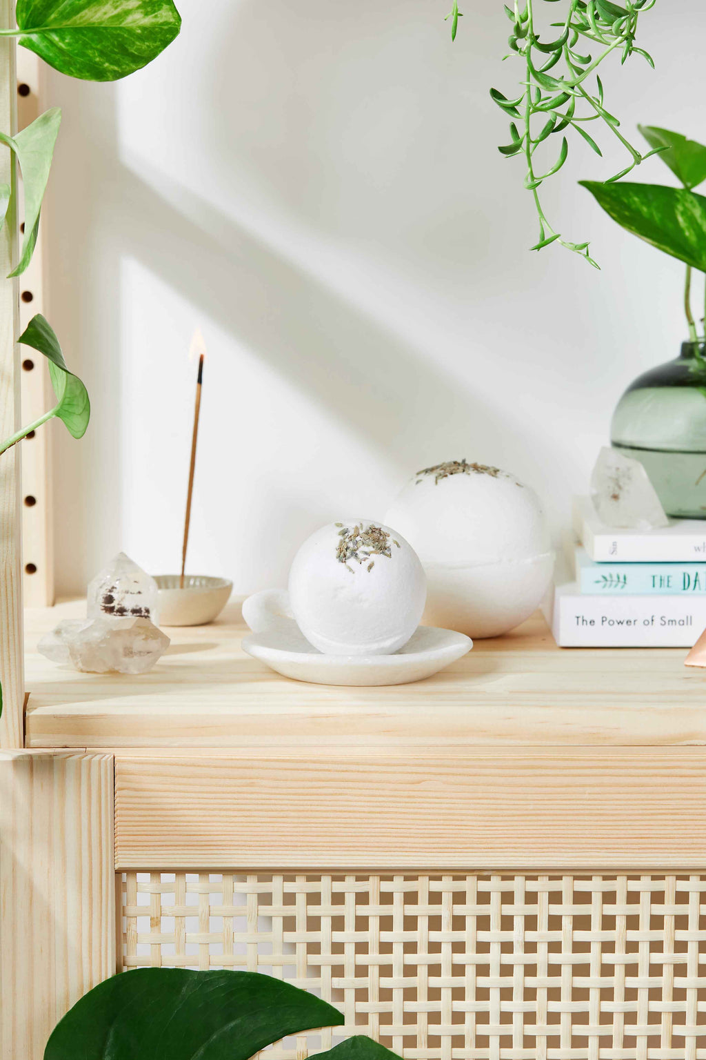 Organic Lavender Bath Bomb Calm Bomb - Available in Two Sizes