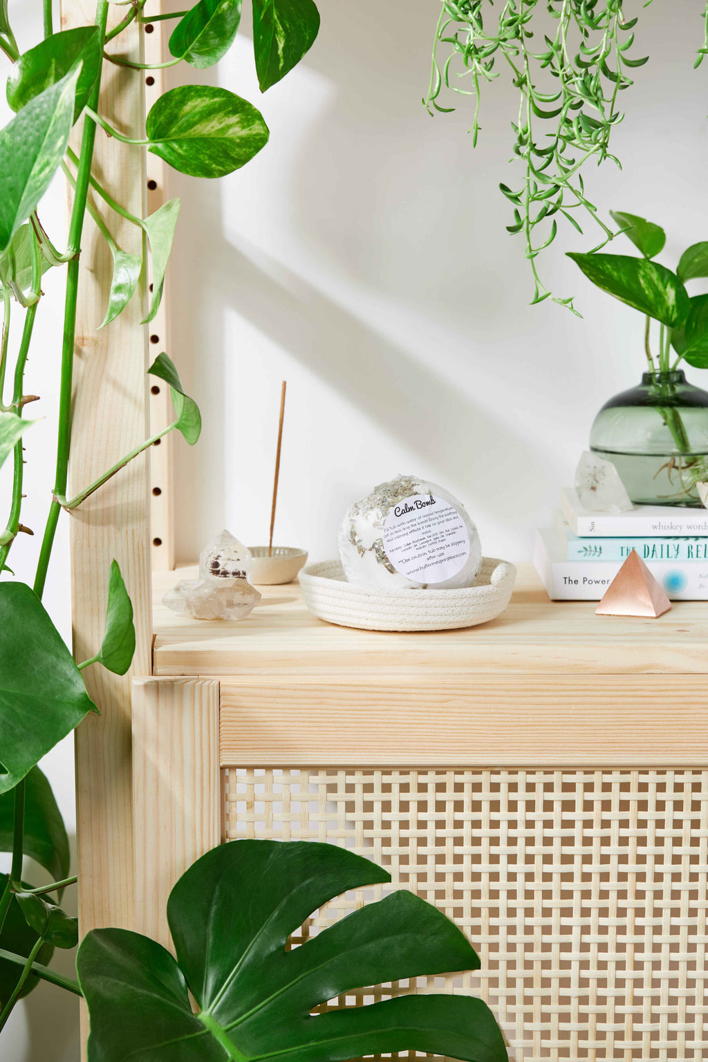 Organic Lavender Bath Bomb Calm Bomb - Available in Two Sizes