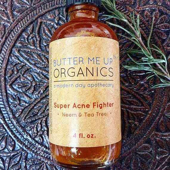 Super Acne Fighter - Organic Acne Treatment Serum for Clear Skin