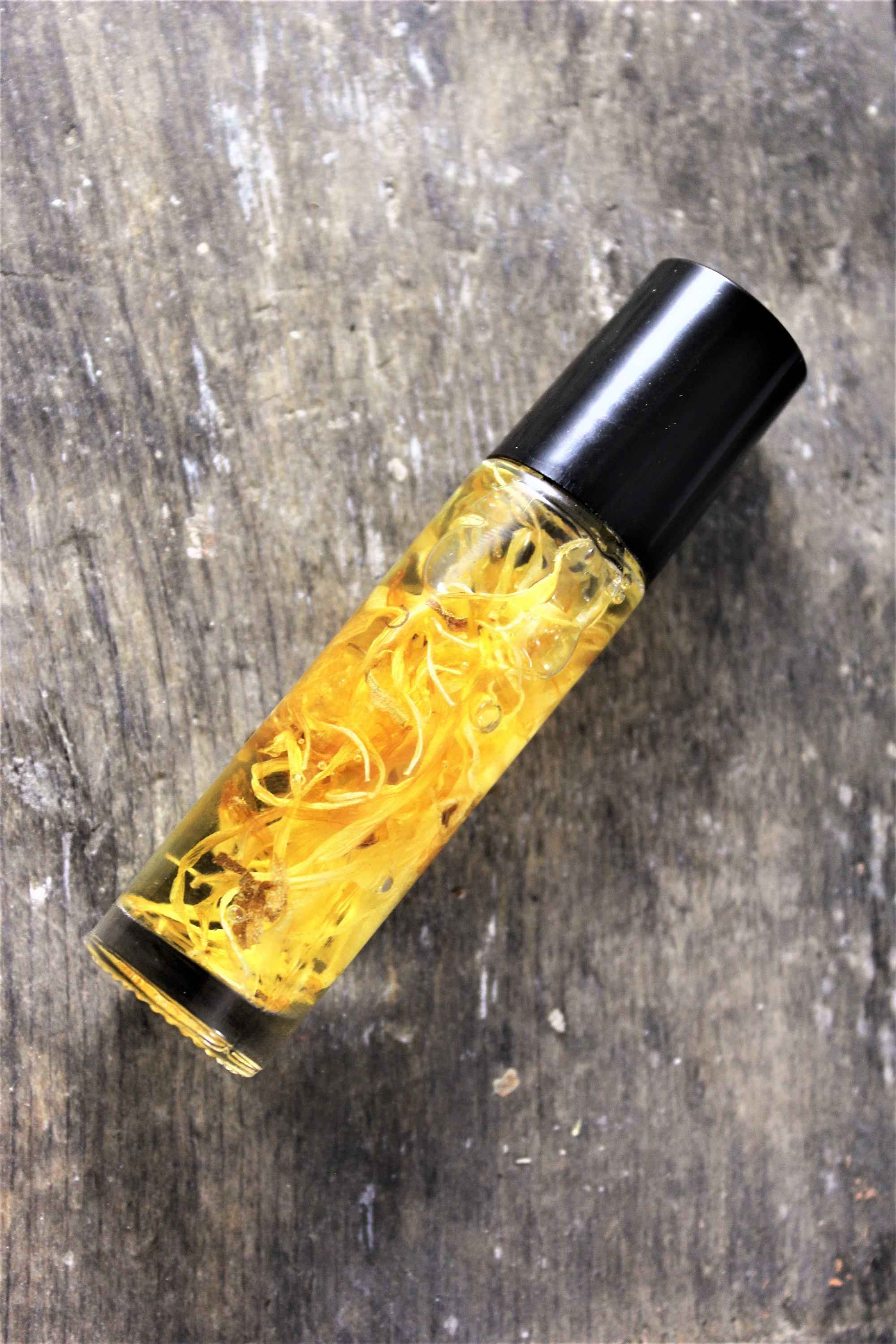 Organic Essential Oil Perfume - Herbal Perfume Oil Crafted from Pure Essential Oils