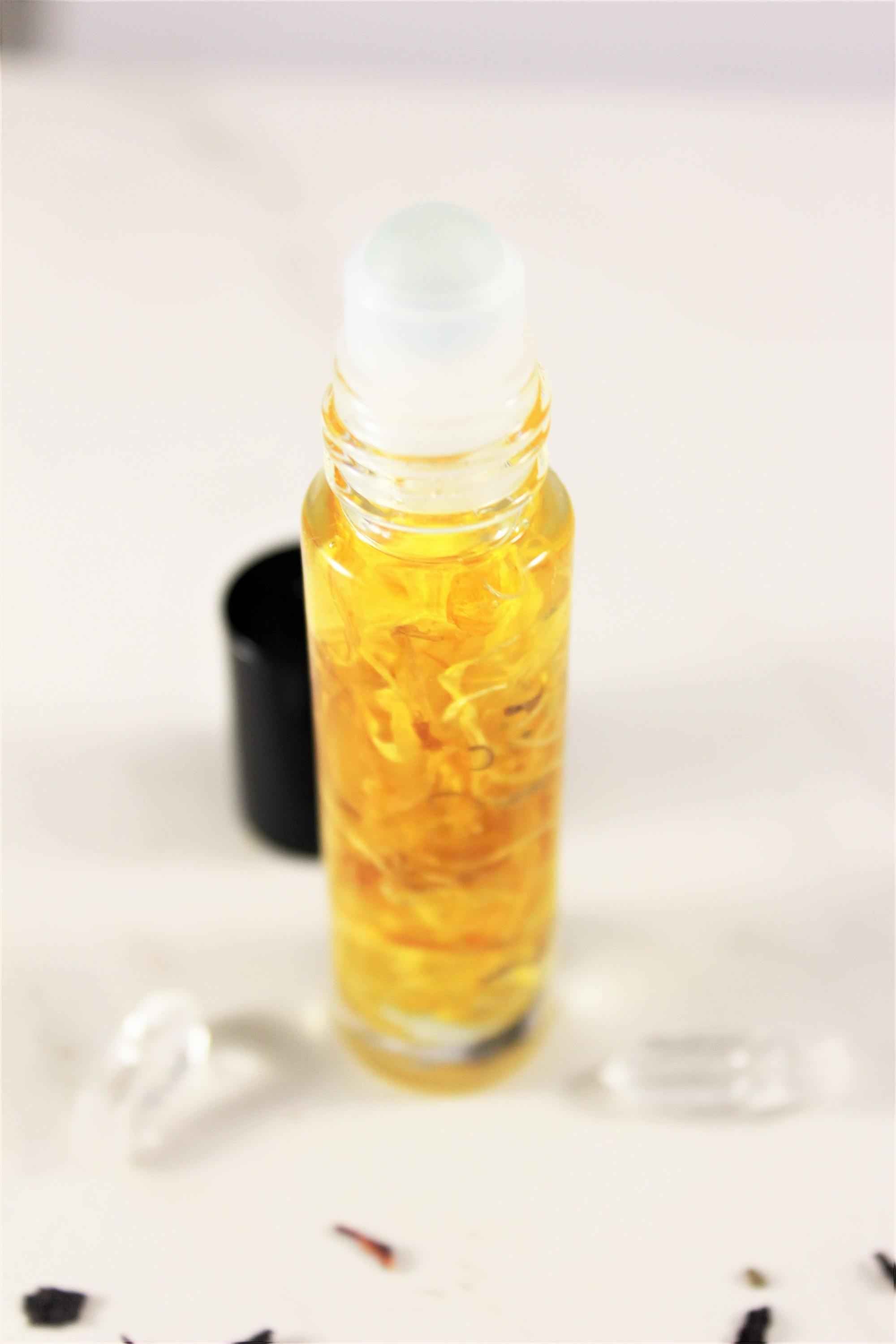 Organic Essential Oil Perfume - Herbal Perfume Oil Crafted from Pure Essential Oils