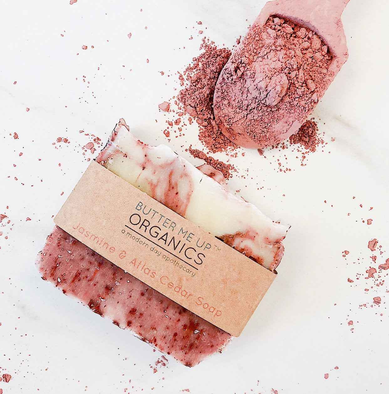 Jasmine Cedar Pine Soap with Organic Essential Oils